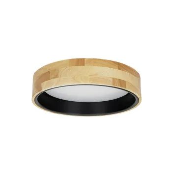 Italux Campelo  natúr-fekete LED mennyezeti lámpa (IT-PLF-4350-20W-WD-BK-4K) LED 1 izzós IP20