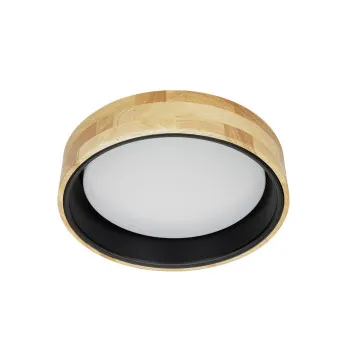 Italux Campelo  natúr-fekete LED mennyezeti lámpa (IT-PLF-4350-20W-WD-BK-4K) LED 1 izzós IP20