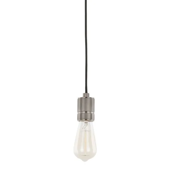 Italux Casa  matt fekete függesztett lámpa (IT-DS-M-010 MATT BLACK) E27 1 izzós IP20