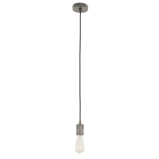 Italux Casa  matt fekete függesztett lámpa (IT-DS-M-010 MATT BLACK) E27 1 izzós IP20