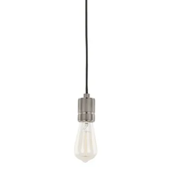 Italux Casa  matt fekete függesztett lámpa (IT-DS-M-010 MATT BLACK) E27 1 izzós IP20