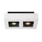 Italux Casemiro  fehér mennyezeti spotlámpa (IT-IT8001S2-WH/BK) GU10 2 izzós IP20