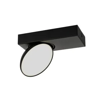 Italux Castelio  fekete LED mennyezeti spotlámpa (IT-SPL-31976-1B-BK) LED 1 izzós IP20