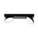 Italux Castelio  fekete LED mennyezeti spotlámpa (IT-SPL-31976-2B-BK) LED 2 izzós IP20