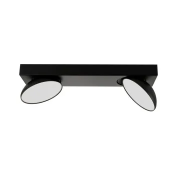 Italux Castelio  fekete LED mennyezeti spotlámpa (IT-SPL-31976-2B-BK) LED 2 izzós IP20