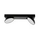 Italux Castelio  fekete LED mennyezeti spotlámpa (IT-SPL-31976-2B-BK) LED 2 izzós IP20