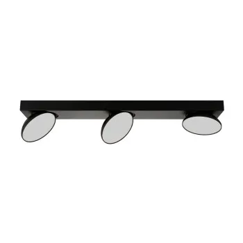 Italux Castelio  fekete LED mennyezeti spotlámpa (IT-SPL-31976-3B-BK) LED 3 izzós IP20
