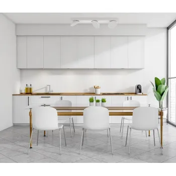 Italux Castelio  fehér LED mennyezeti spotlámpa (IT-SPL-31976-3B-WH) LED 3 izzós IP20