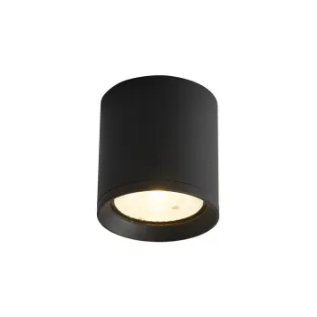 Italux Cervia fekete LED kültéri mennyezeti lámpa (IT-OPN-2007-4K) LED 1 izzós IP54
