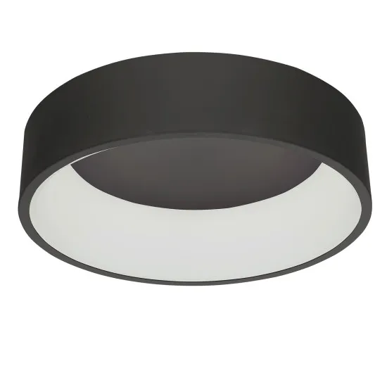 Italux Chiara  fekete LED mennyezeti lámpa (IT-3945-832RC-BK-3) LED 1 izzós IP20
