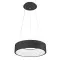 Italux Chiara  fekete LED függesztett lámpa (IT-3945-832RP-BK-3) LED 1 izzós IP20