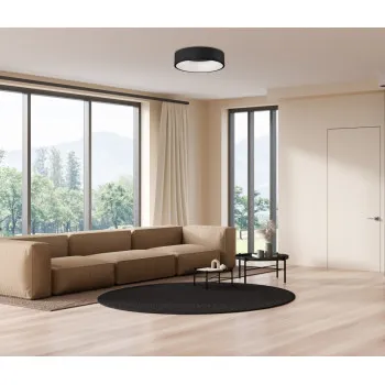 Italux Chiara  fekete LED mennyezeti lámpa (IT-3945-842RC-BK-3) LED 1 izzós IP20