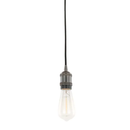 Italux Classo  matt fekete függesztett lámpa (IT-DS-M-034 MATT BLACK) E27 1 izzós IP20