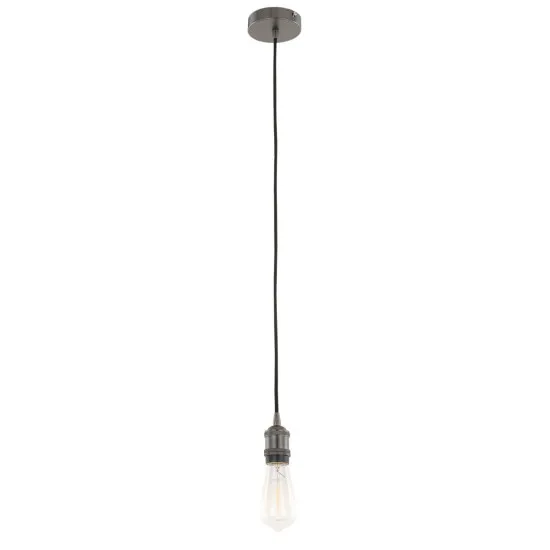 Italux Classo  matt fekete függesztett lámpa (IT-DS-M-034 MATT BLACK) E27 1 izzós IP20
