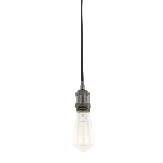 Italux Classo  matt fekete függesztett lámpa (IT-DS-M-034 MATT BLACK) E27 1 izzós IP20