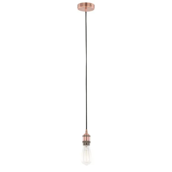 Italux Classo  vörösréz függesztett lámpa (IT-DS-M-034 RED COPPER) E27 1 izzós IP20