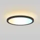 Italux Corte  fekete LED mennyezeti lámpa (IT-PLF-63452-400R-36W-BL) LED 1 izzós IP20