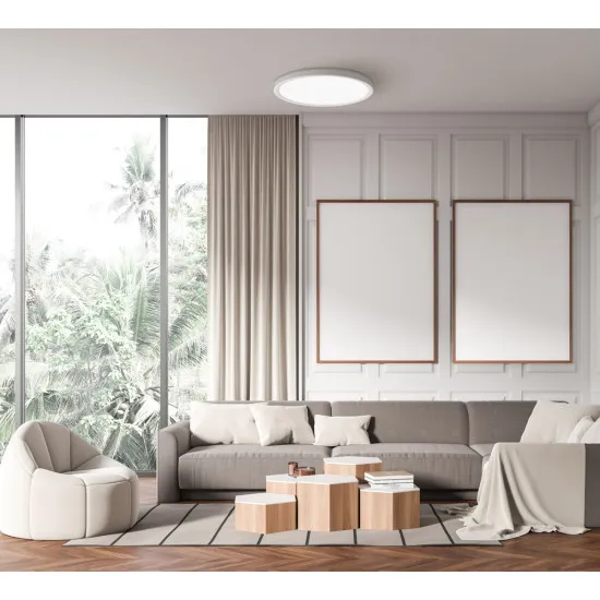 Italux Corte  fehér LED mennyezeti lámpa (IT-PLF-63452-400R-36W-WH) LED 1 izzós IP20
