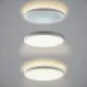 Italux Corte  fehér LED mennyezeti lámpa (IT-PLF-63452-400R-36W-WH) LED 1 izzós IP20