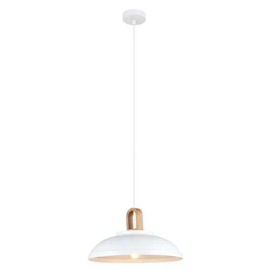 Italux Danito  fehér függesztett lámpa (IT-MDM-3153/1L W) E27 1 izzós IP20