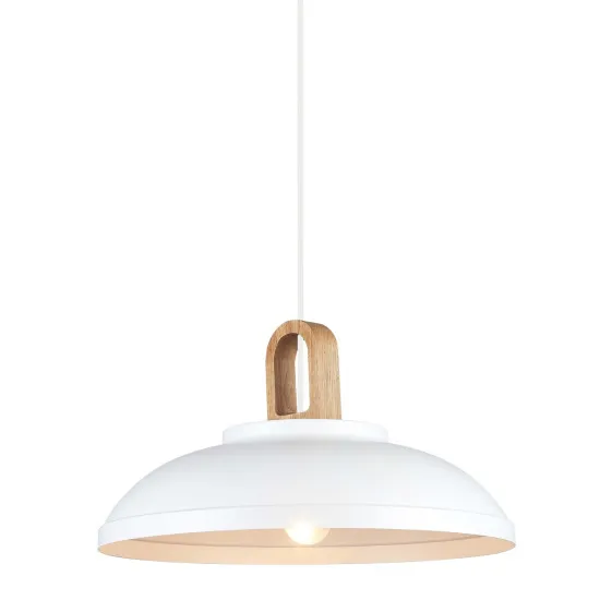 Italux Danito  fehér függesztett lámpa (IT-MDM-3153/1L W) E27 1 izzós IP20