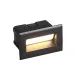 Italux Erba fekete kültéri LED lépcsővilágító lámpa (IT-ONFL-0332-4K) LED 1 izzós IP65