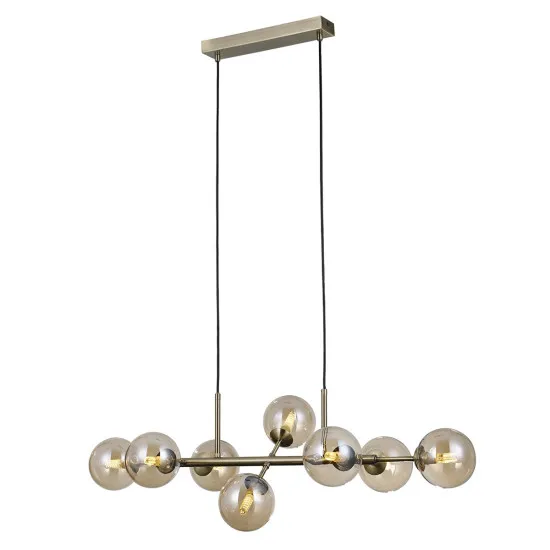 Italux Erimida  antik bronz függesztett lámpa (IT-PND-2244-8A-AB) G9 8 izzós IP20