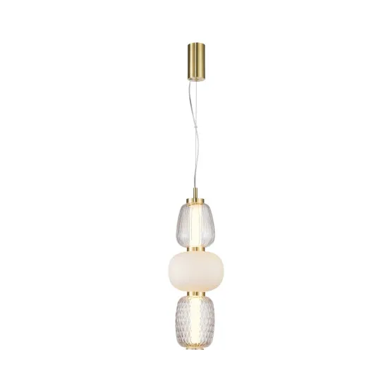 Italux Eris  arany LED függesztett lámpa (IT-PND-98374-28W-GD) LED 1 izzós IP20
