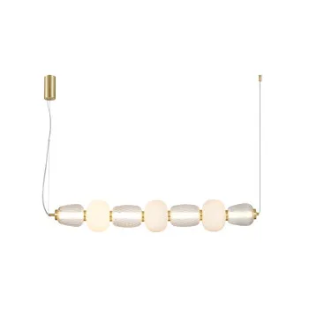 Italux Eris  arany LED függesztett lámpa (IT-PND-98374-42W-GD) LED 1 izzós IP20