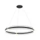 Italux Faris  fekete-arany LED függesztett lámpa (IT-PND-62738-53W-3K-BK-GD) LED 1 izzós IP20