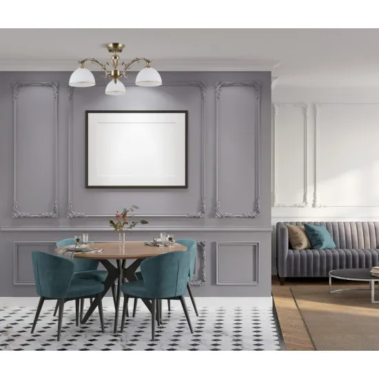 Italux Feneza  bronz csillár (IT-PND-5122-3) E27 3 izzós IP20