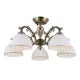Italux Feneza  bronz csillár (IT-PND-5122-5) E27 5 izzós IP20