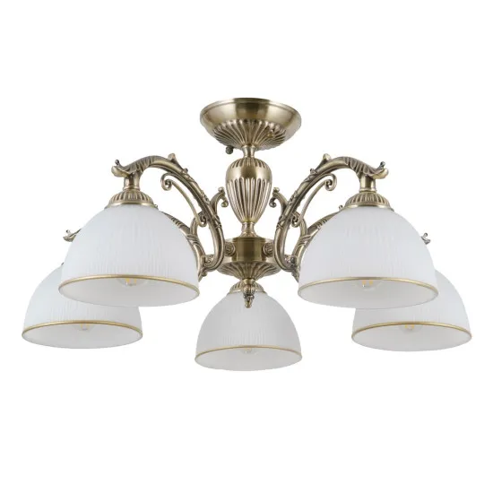 Italux Feneza  bronz csillár (IT-PND-5122-5) E27 5 izzós IP20