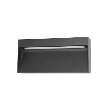 Italux Fenis fekete LED kültéri fali lámpa (IT-OWL-2695-3K) LED 1 izzós IP54