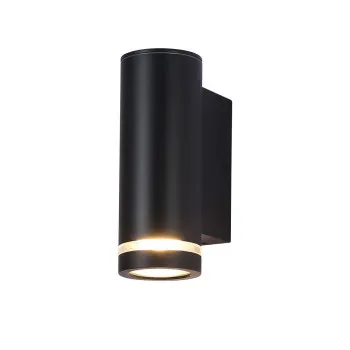 Italux Fondo fekete LED kültéri falikar (IT-OWL-2067-1-4K) LED 1 izzós IP54