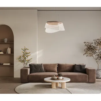Italux Foren  barna LED függesztett lámpa (IT-PND-59178-47W-3K) LED 1 izzós IP20