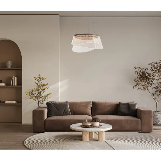 Italux Foren  barna LED függesztett lámpa (IT-PND-59178-47W-3K) LED 1 izzós IP20