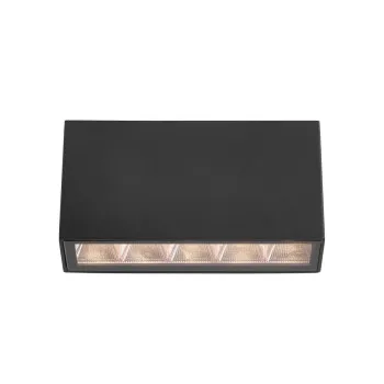 Italux Forli fekete LED kültéri mennyezeti lámpa (IT-OWL-2015-3K) LED 1 izzós IP54