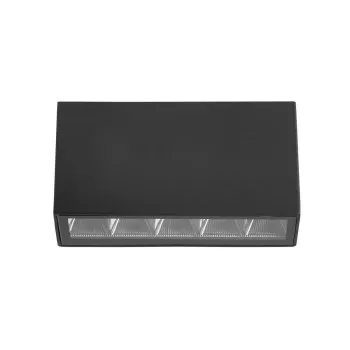 Italux Forli fekete LED kültéri mennyezeti lámpa (IT-OWL-2015-4K) LED 1 izzós IP54