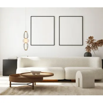 Italux Gastel  fehér-füstszínű LED függesztett lámpa (IT-PND-74937-3-BK) LED 1 izzós IP20