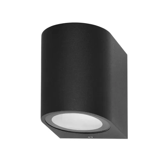 Italux Genta  fekete kültéri fali lámpa (IT-OWL-2197-1R) GU10 1 izzós IP54