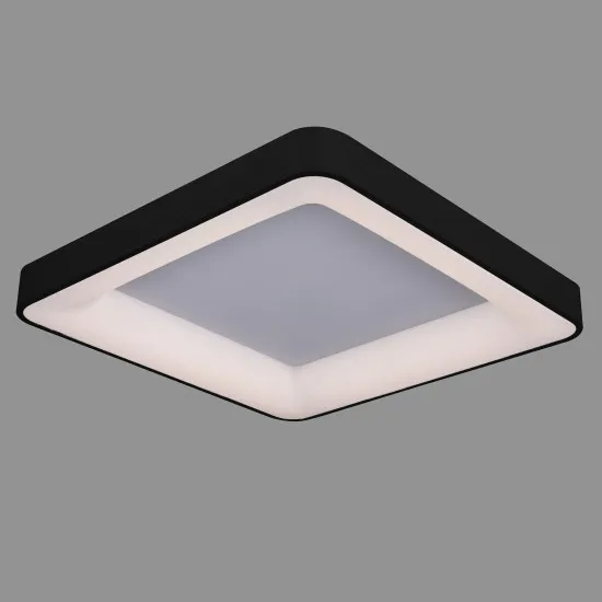 Italux Giacinto  fekete LED mennyezeti lámpa (IT-5304-850SQC-BK-3) LED 1 izzós IP20