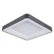 Italux Giacinto  fekete LED mennyezeti lámpa (IT-5304-850SQC-BK-3) LED 1 izzós IP20