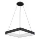 Italux Giacinto  fekete LED függesztett lámpa (IT-5304-850SQP-BK-3) LED 1 izzós IP20