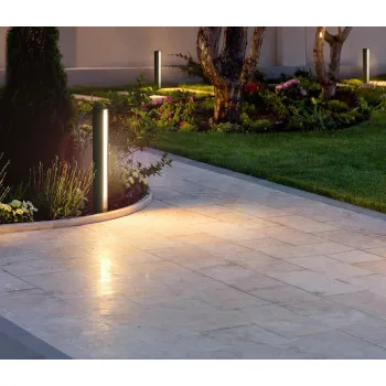 Italux Grado fekete LED kültéri állólámpa (IT-OFL-7281-4K) LED 1 izzós IP54