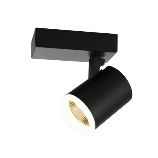 Italux Helvia  fekete LED mennyezeti spotlámpa (IT-SPL-31991-1B-BK) LED 1 izzós IP20