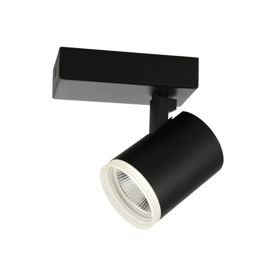Italux Helvia  fekete LED mennyezeti spotlámpa (IT-SPL-31991-1B-BK) LED 1 izzós IP20