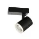Italux Helvia  fekete LED mennyezeti spotlámpa (IT-SPL-31991-1B-BK) LED 1 izzós IP20