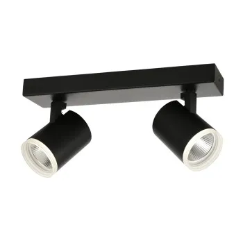 Italux Helvia  fekete LED mennyezeti spotlámpa (IT-SPL-31991-2B-BK) LED 2 izzós IP20