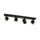 Italux Helvia  fekete LED mennyezeti spotlámpa (IT-SPL-31991-4B-BK) LED 4 izzós IP20